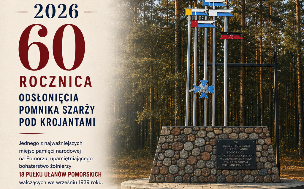 Konkurs z okazji 60 rocznicy odsłonięcia Pomnika Szarży pod Krojantami