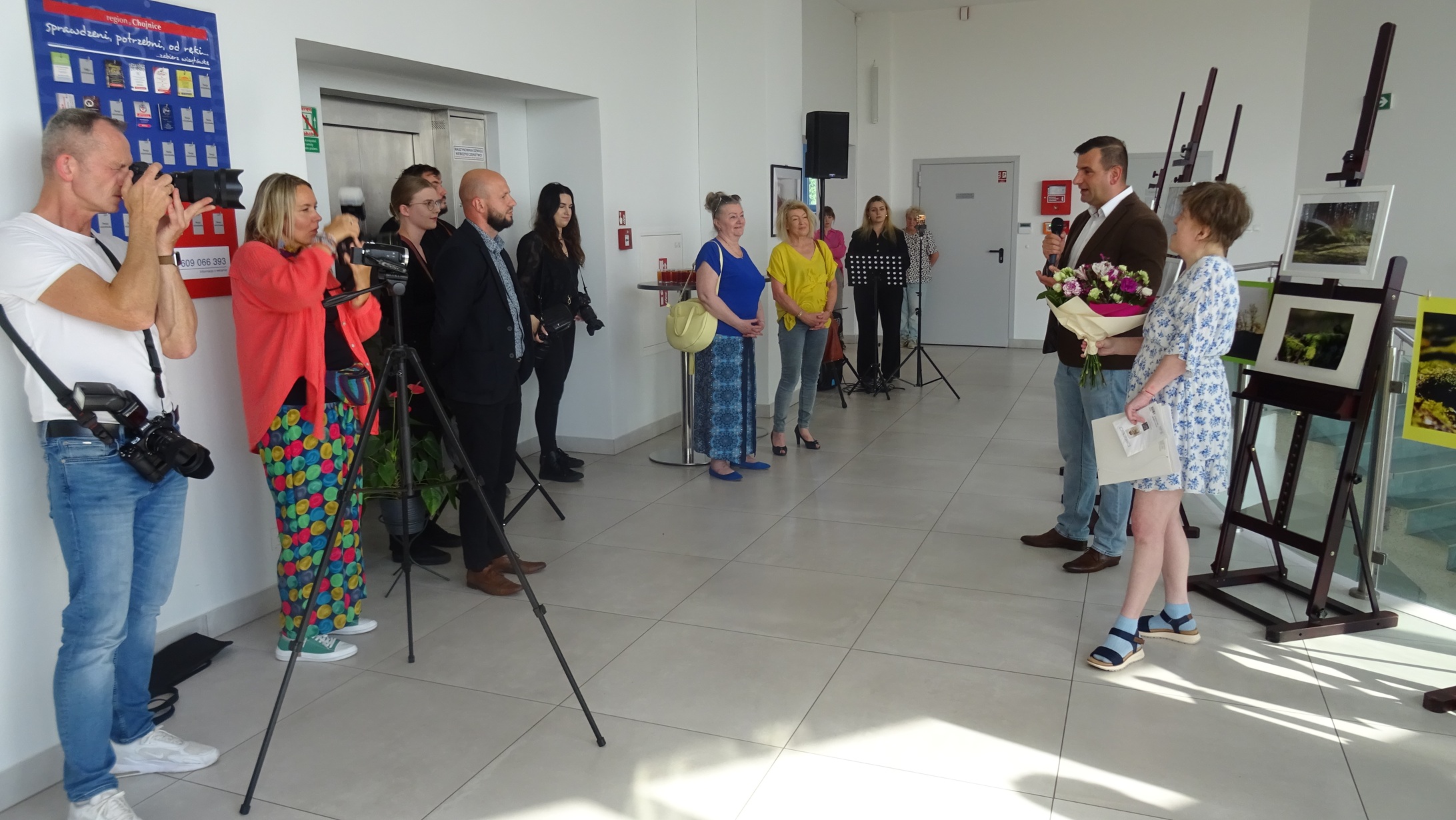 Wernisaż w ChCK wystawy fotografii Katarzyny Ceitel